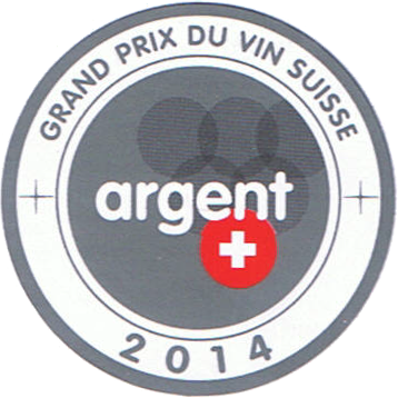 Grand prix de vin suisse : médaille d'argent 2014