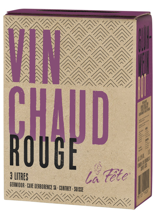 Vin chaud rouge 3L